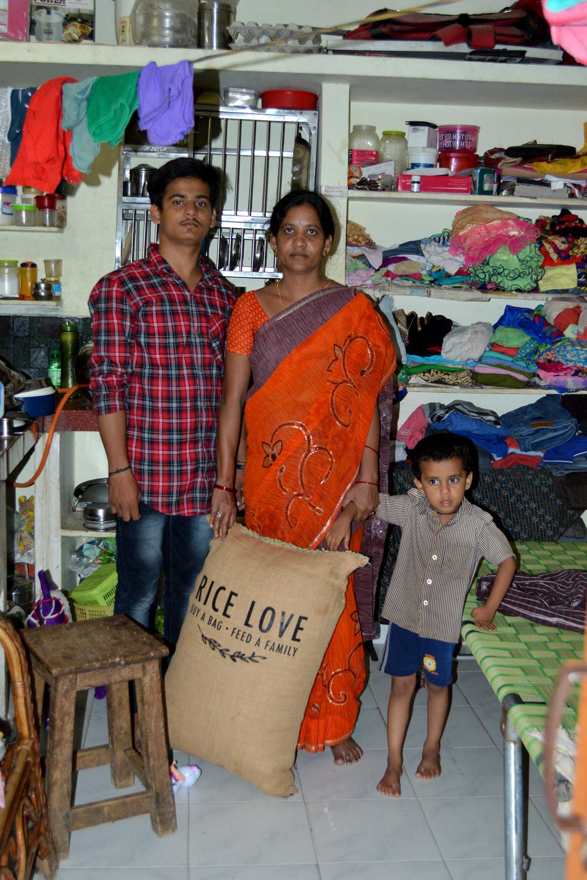 Rusmallu Kavitha Family #770 - Rice Love