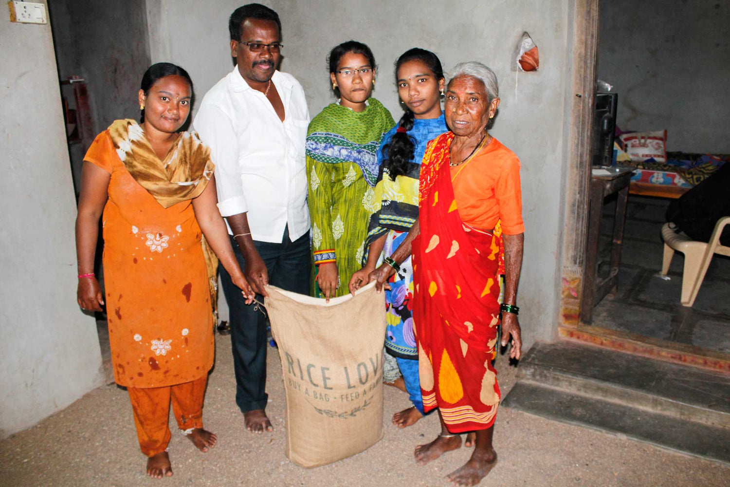 Sadanandam Gavvaji Family #456 - Rice Love