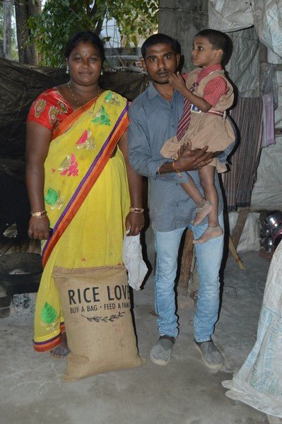 Sai Kumar Kasina Kurthi Family #1850 - Rice Love