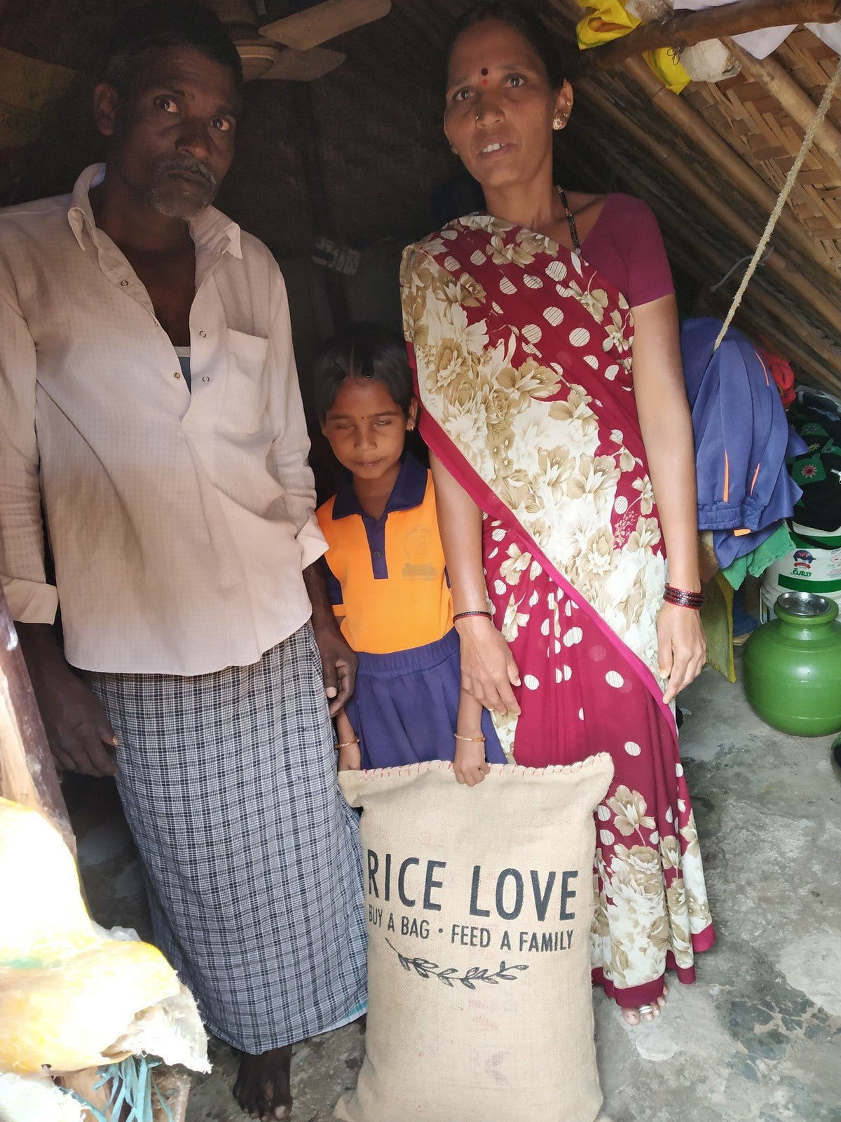 Sailu Bhasker Family #1304 - Rice Love