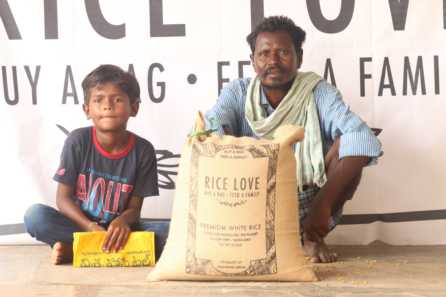 Sammaiah Dornala Family #2551 - Rice Love