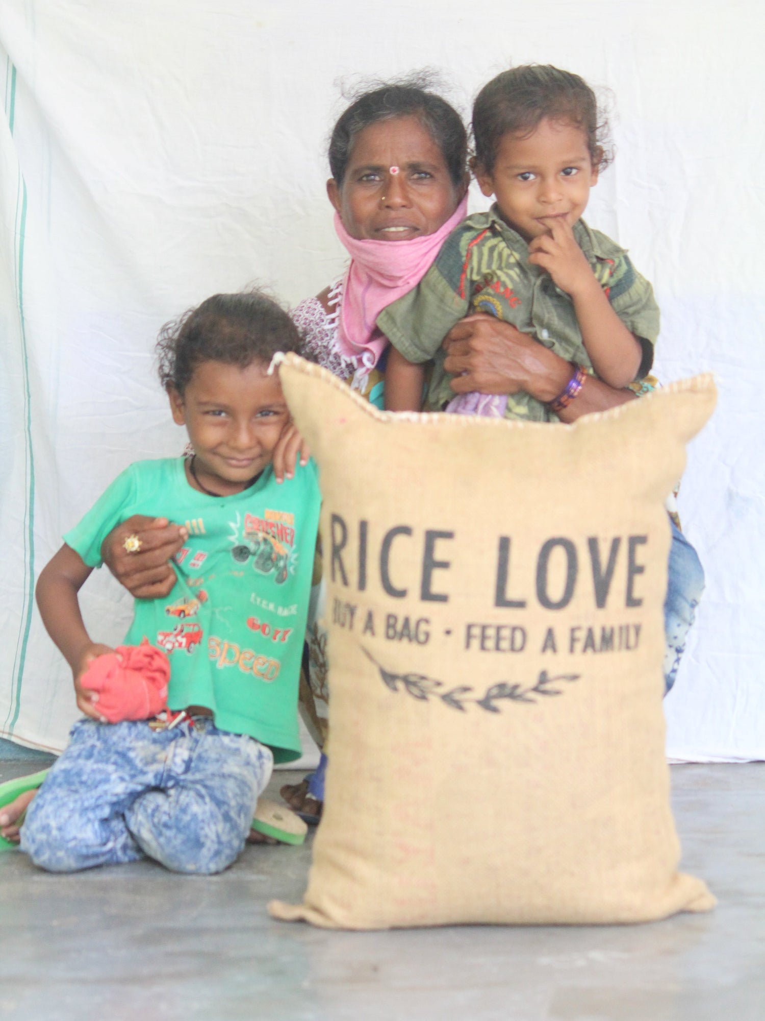 Sammakka Moutam Family #2348 - Rice Love
