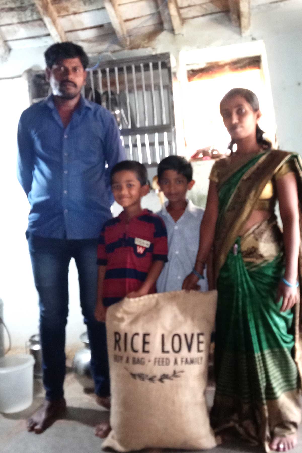 Sampath Bojja Family #1226 - Rice Love