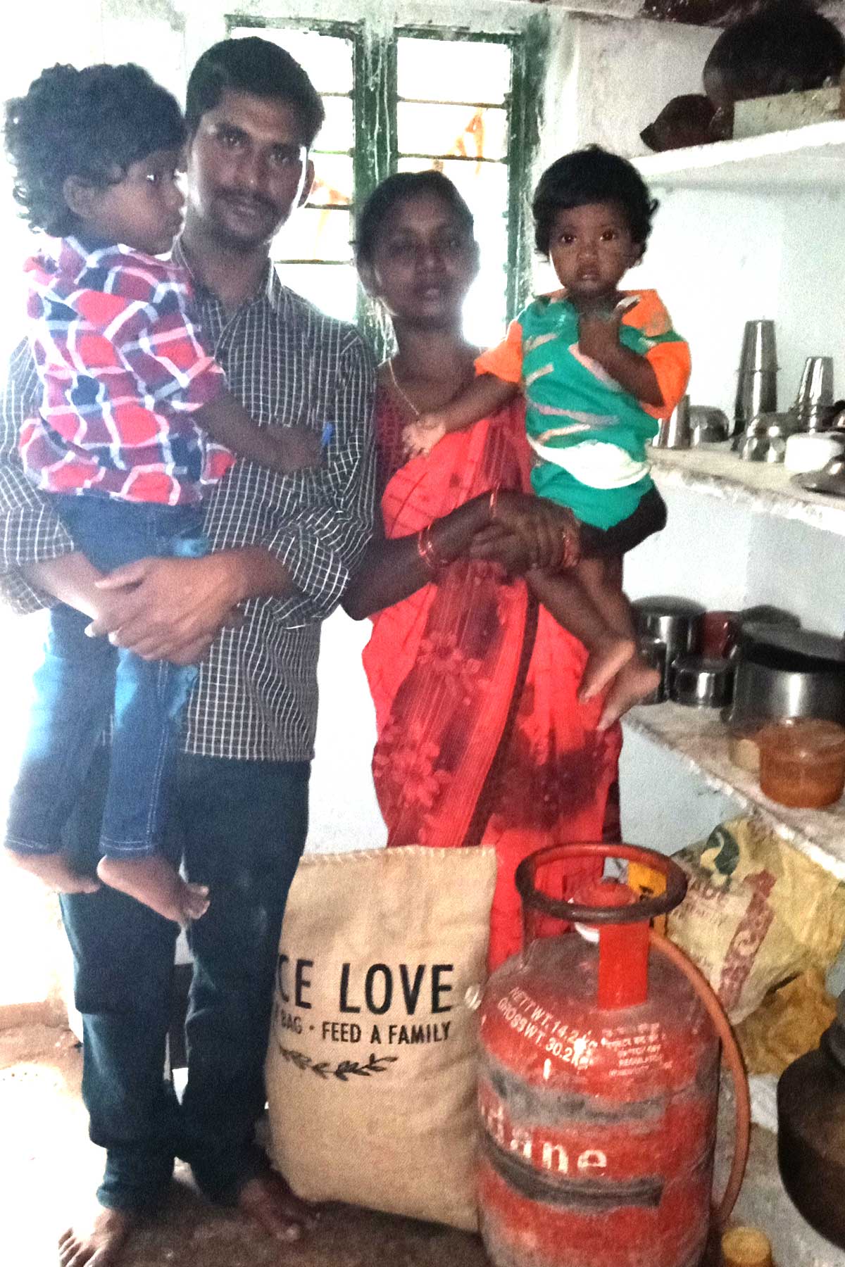 Sampath Illandula Family #1225 - Rice Love