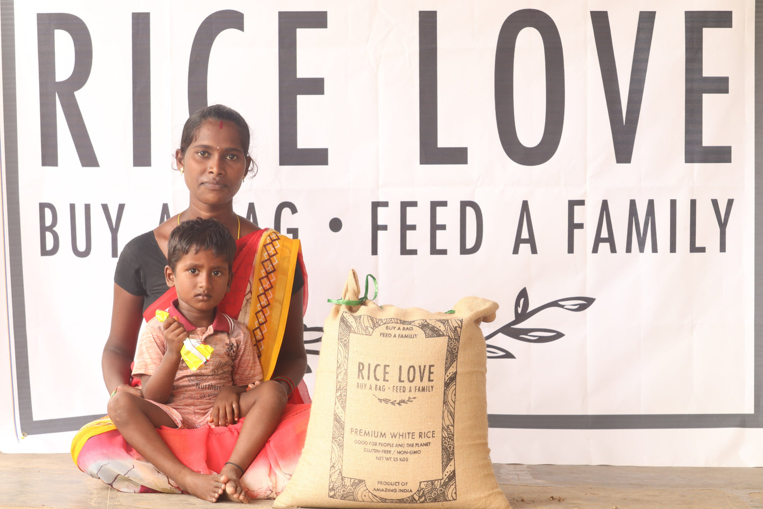 Sandhya Bojjapalli Family #2539 - Rice Love