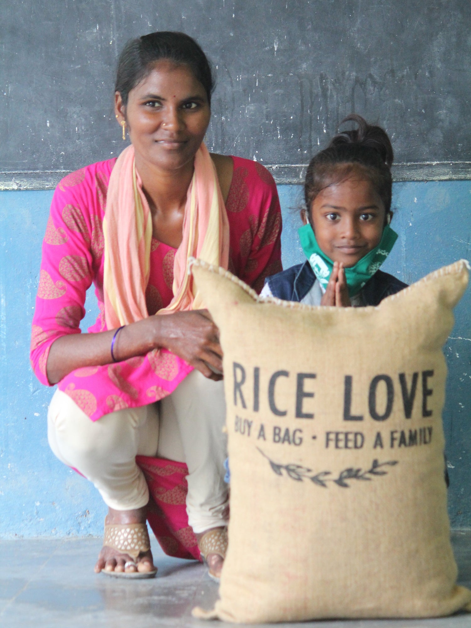 Sandhya Jeripothula Family #2397 - Rice Love