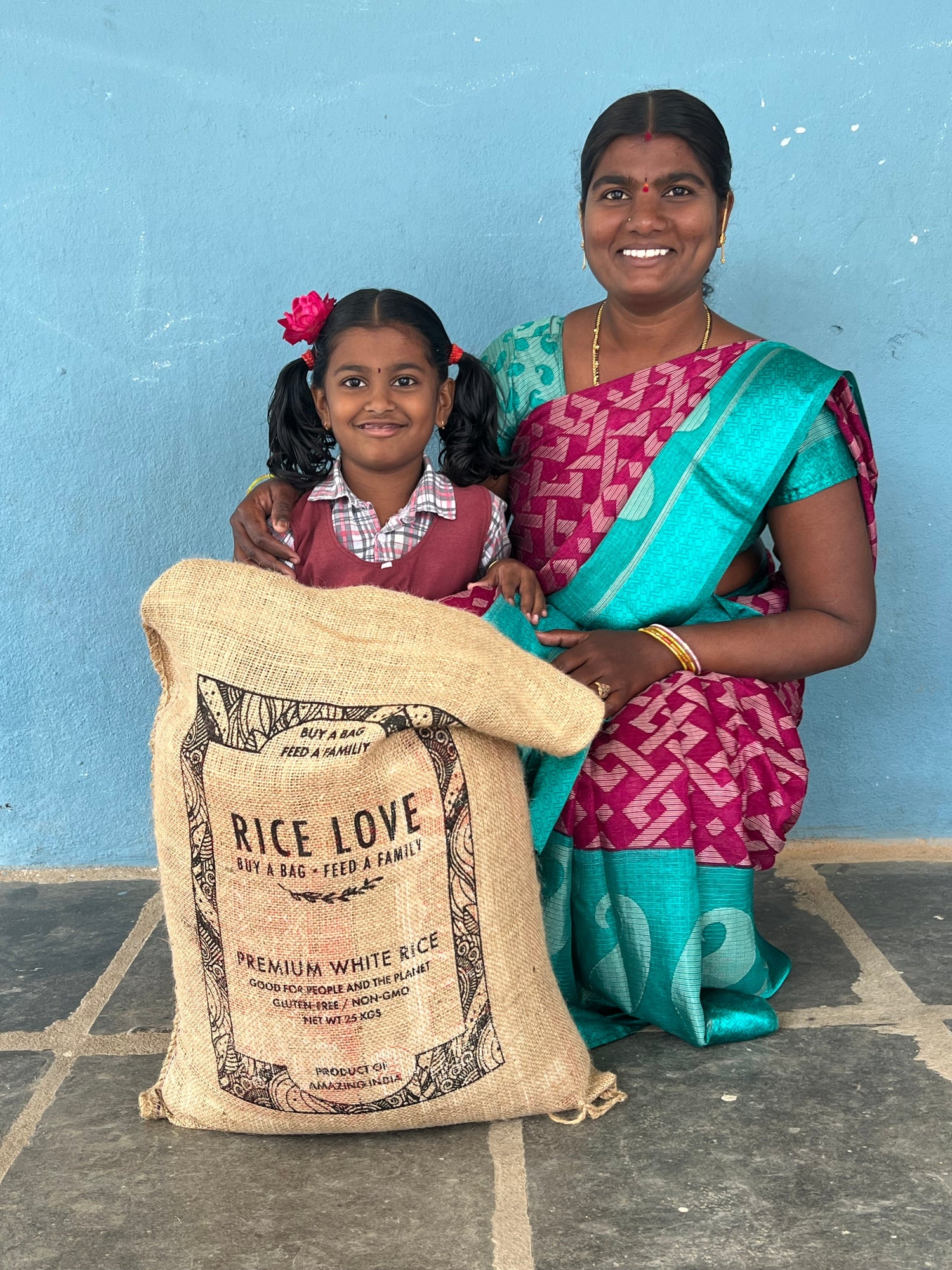 Sandhya Rani Kasidi Family #3281 - Rice Love