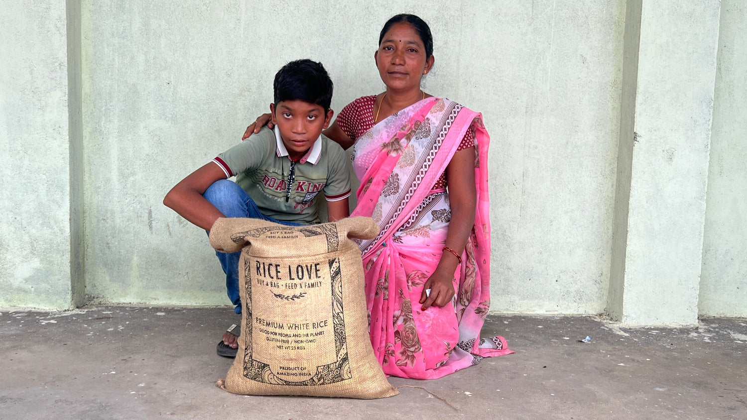 Sandhya Rani Ramshetty Family #3084 - Rice Love