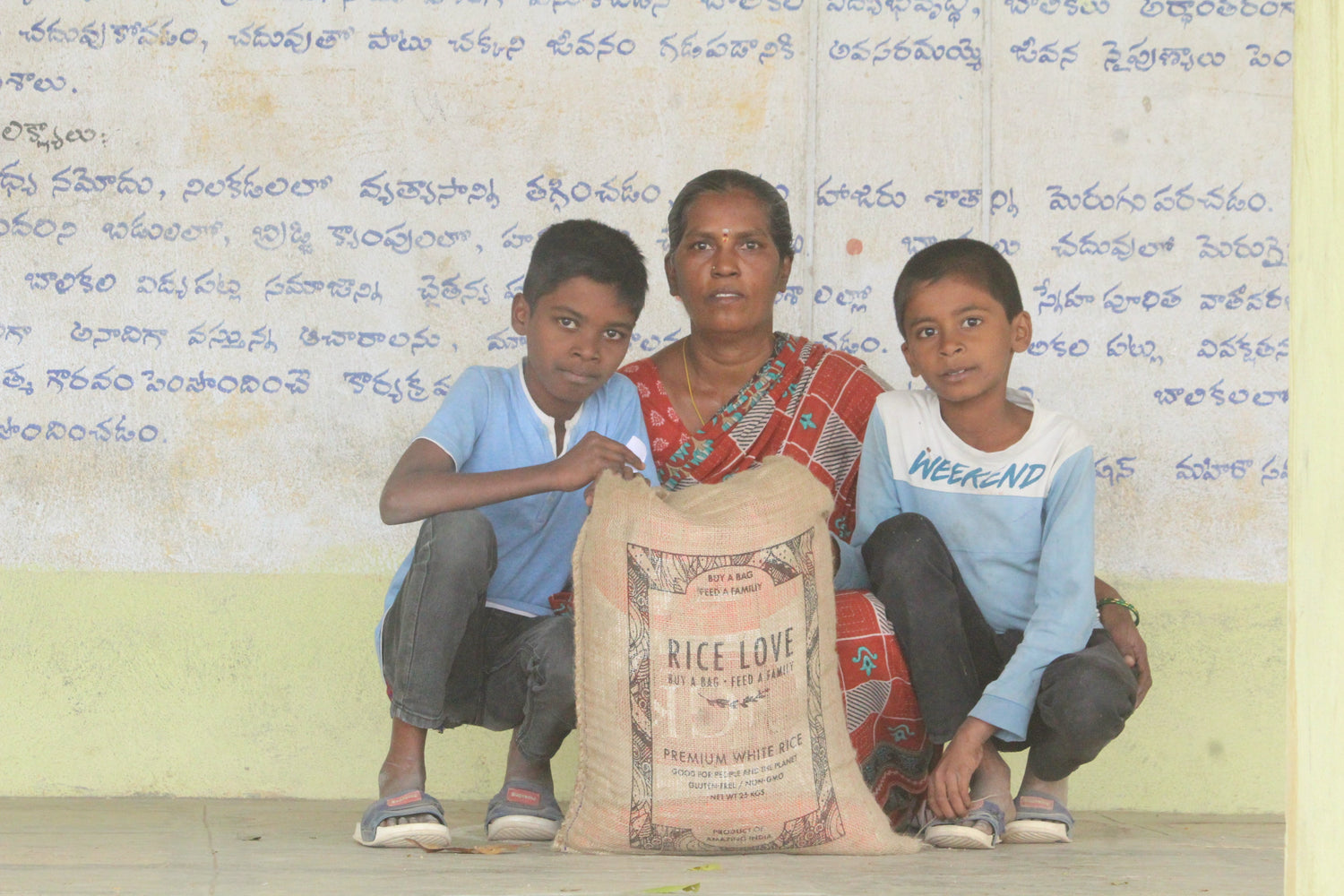 Sandhya Sangala Family #2886 - Rice Love