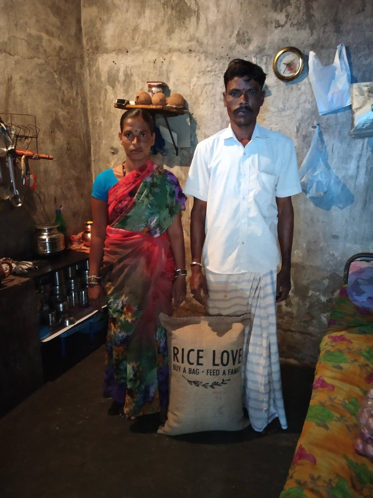 Sangamesh Janaga Family #1306 - Rice Love