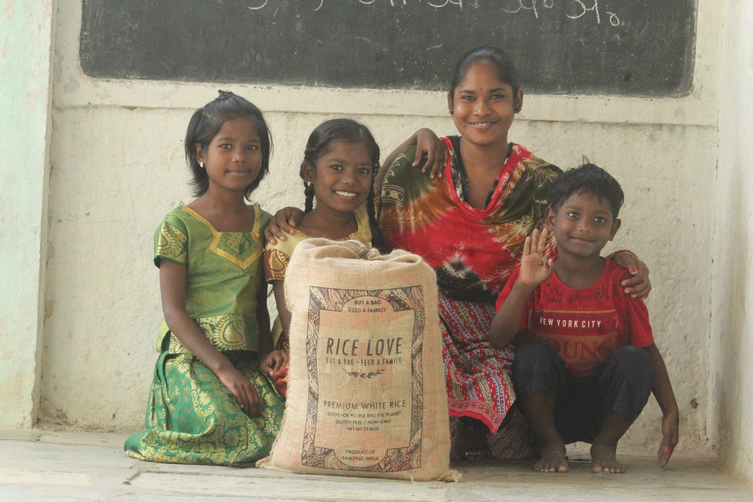 Sankeerthana Pogula Family #2836 - Rice Love