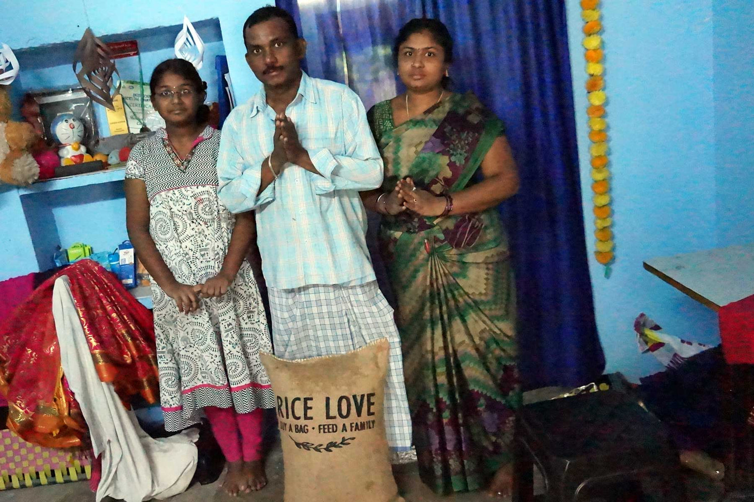 Santosh Pothireddy Family #2072 - Rice Love