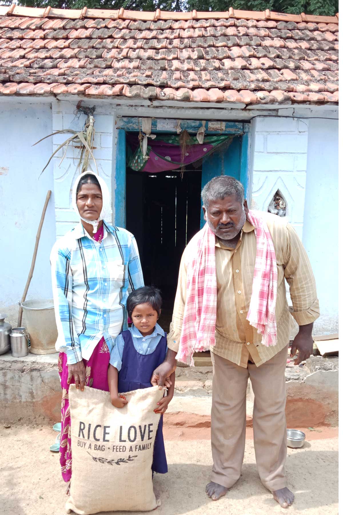 Saraiah Bojja Family #1220 - Rice Love