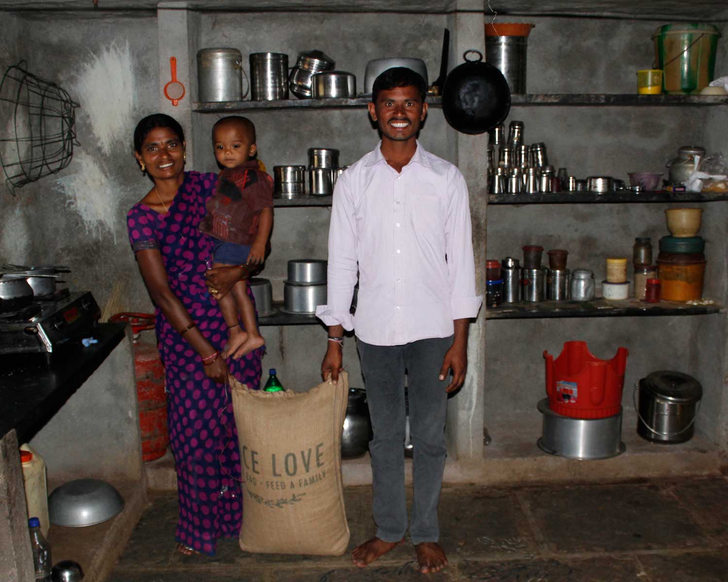 Sarangpani Naredla Family #465 - Rice Love