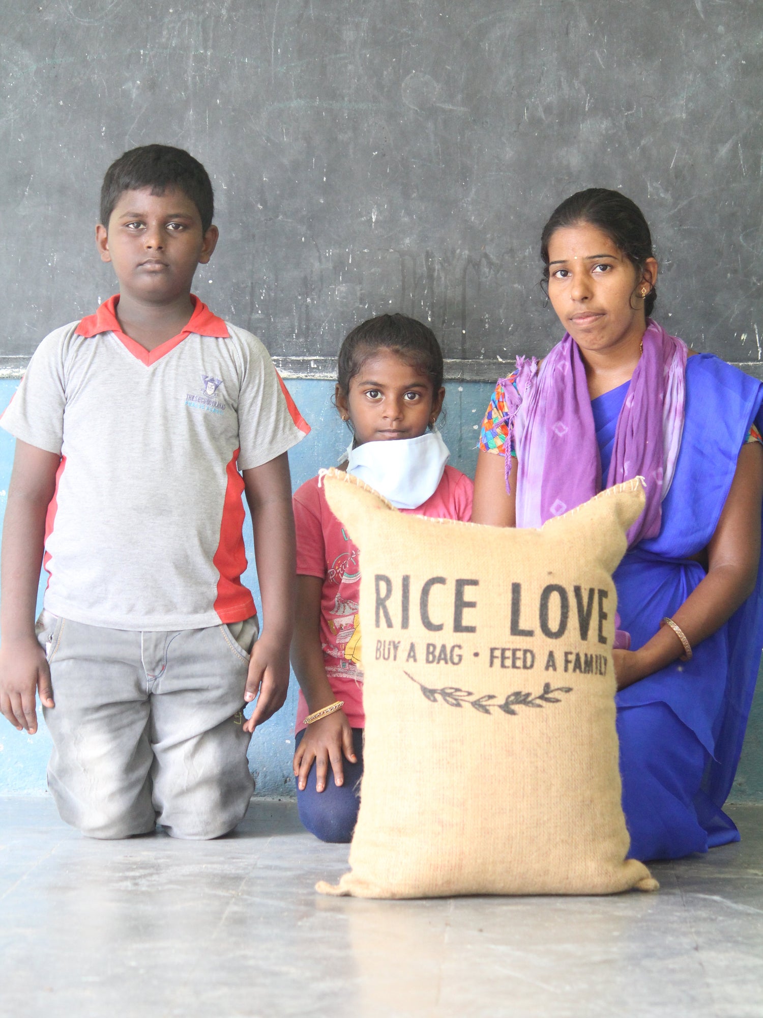 Saritha Jeripothula Family #2385 - Rice Love
