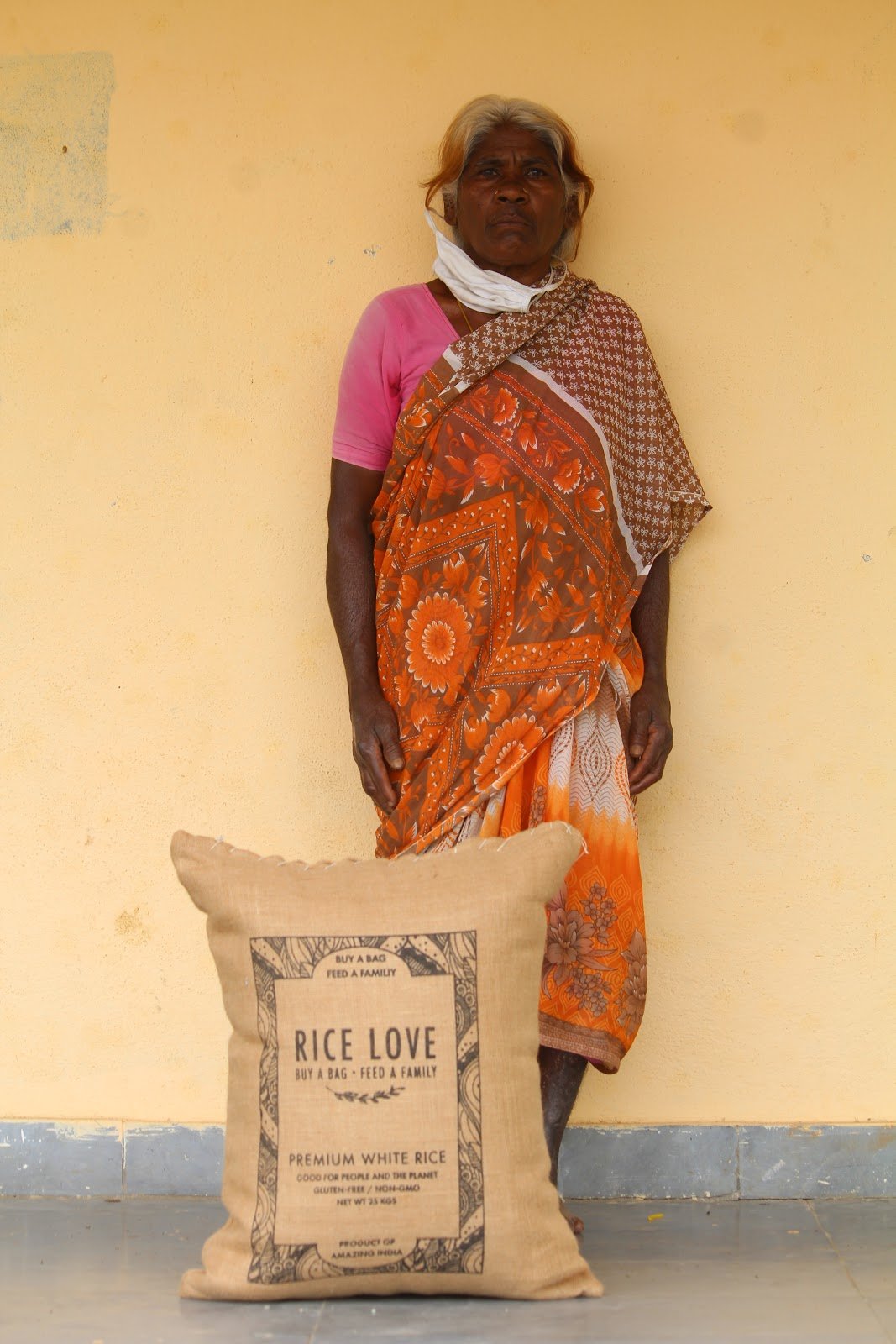 Sarvamma Bode Family #2685 - Rice Love