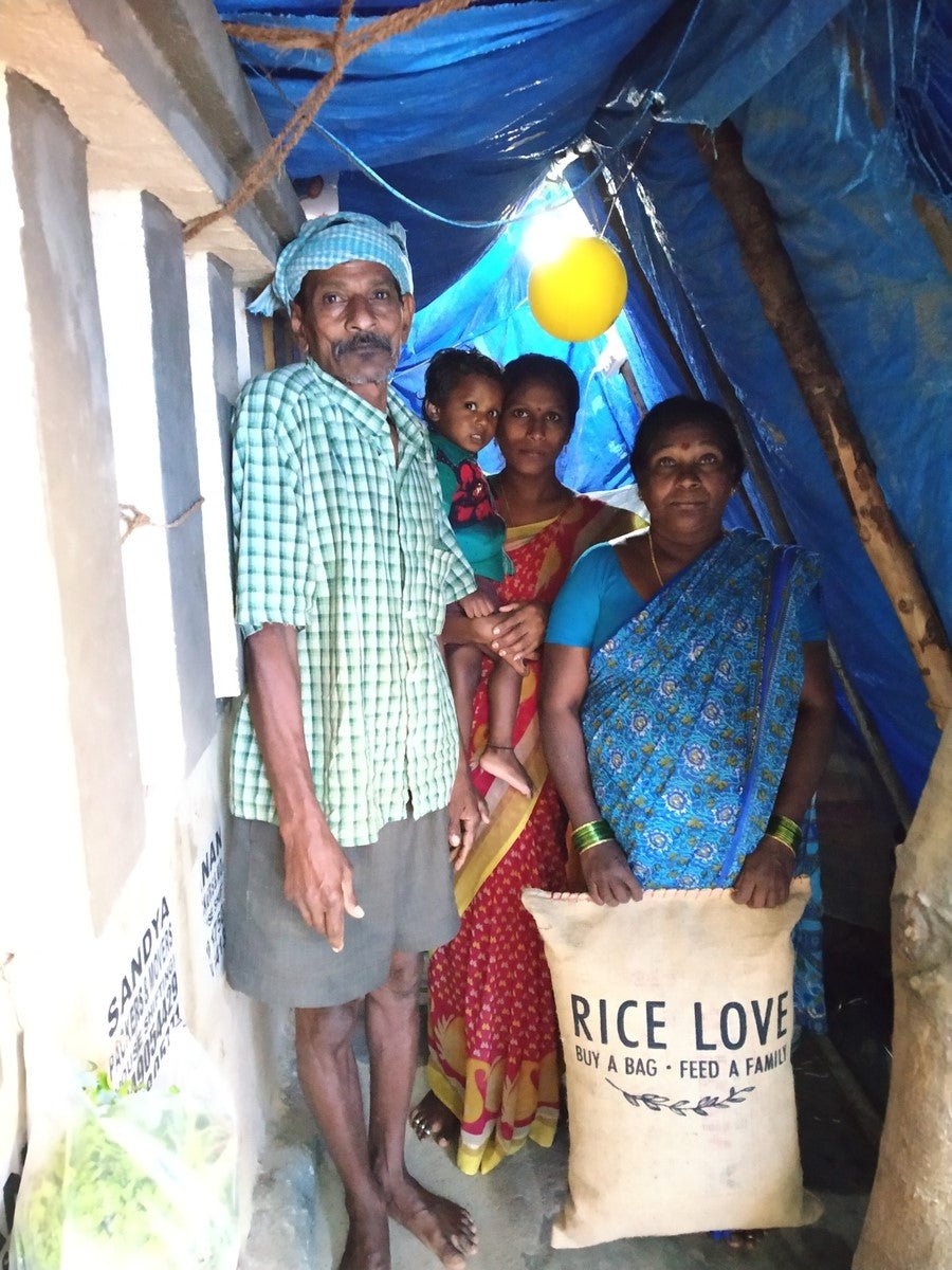 Satyanarayana Asanta Family #1286 - Rice Love