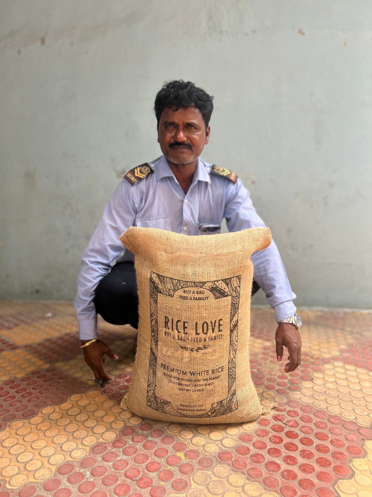 Satyanarayana Pagilla Family #3526 - Rice Love