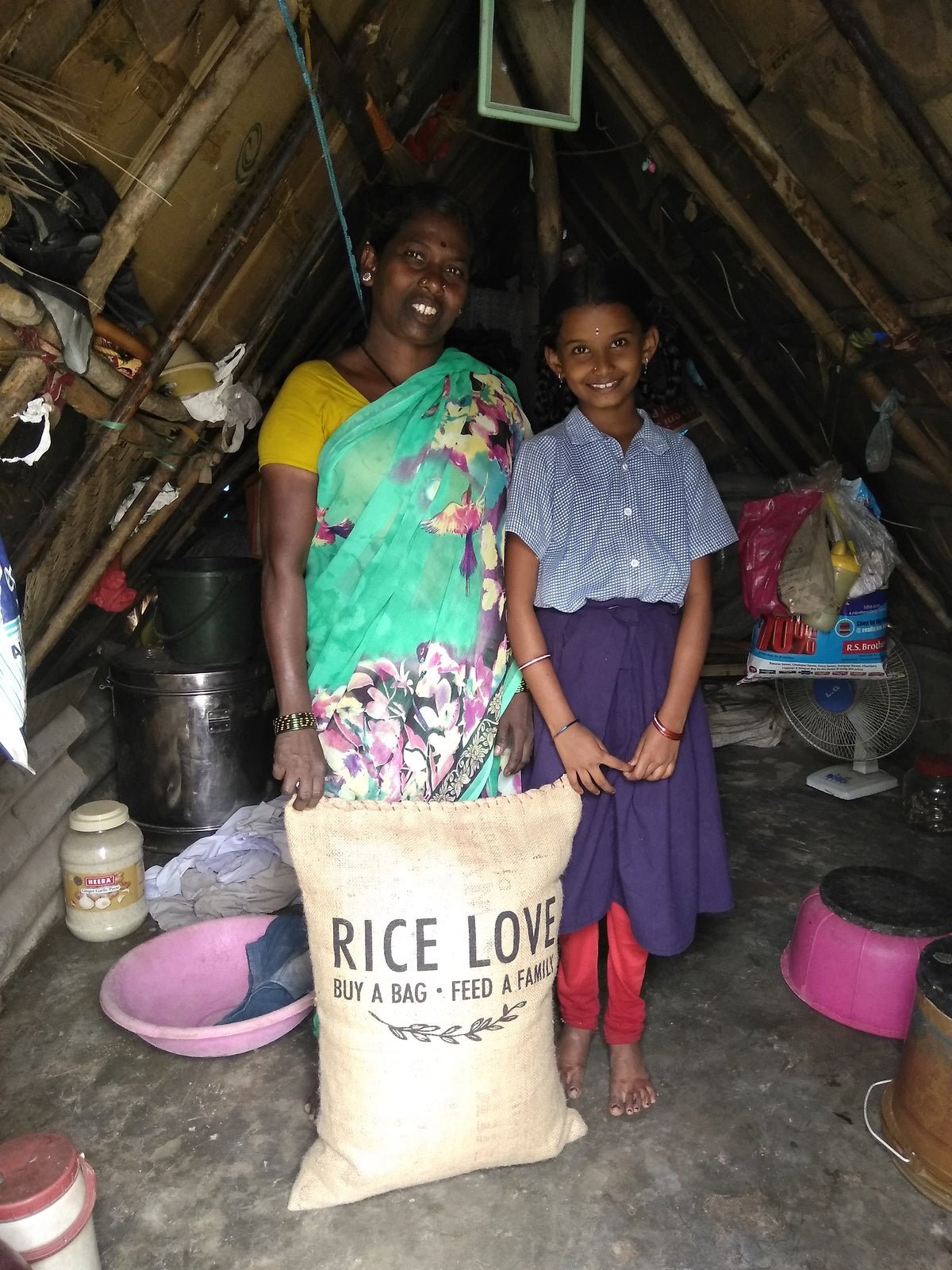 Sayamma Family #1284 - Rice Love