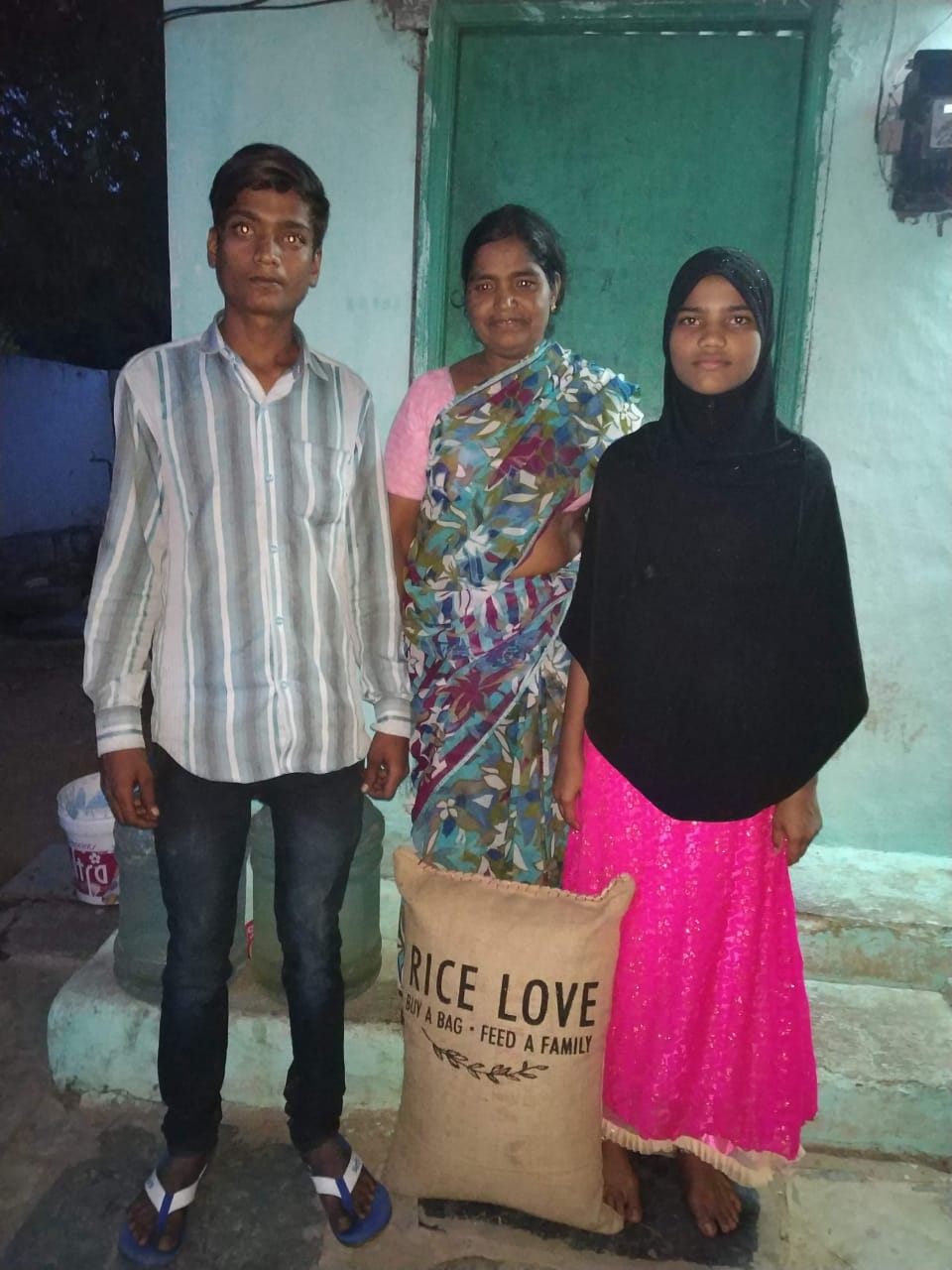 Shaik Hasina Begum Family #1566 - Rice Love