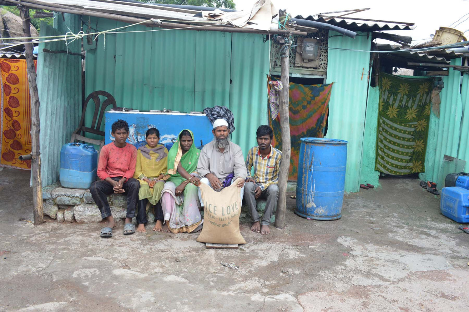 Shaik Khasim Family #321 - Rice Love