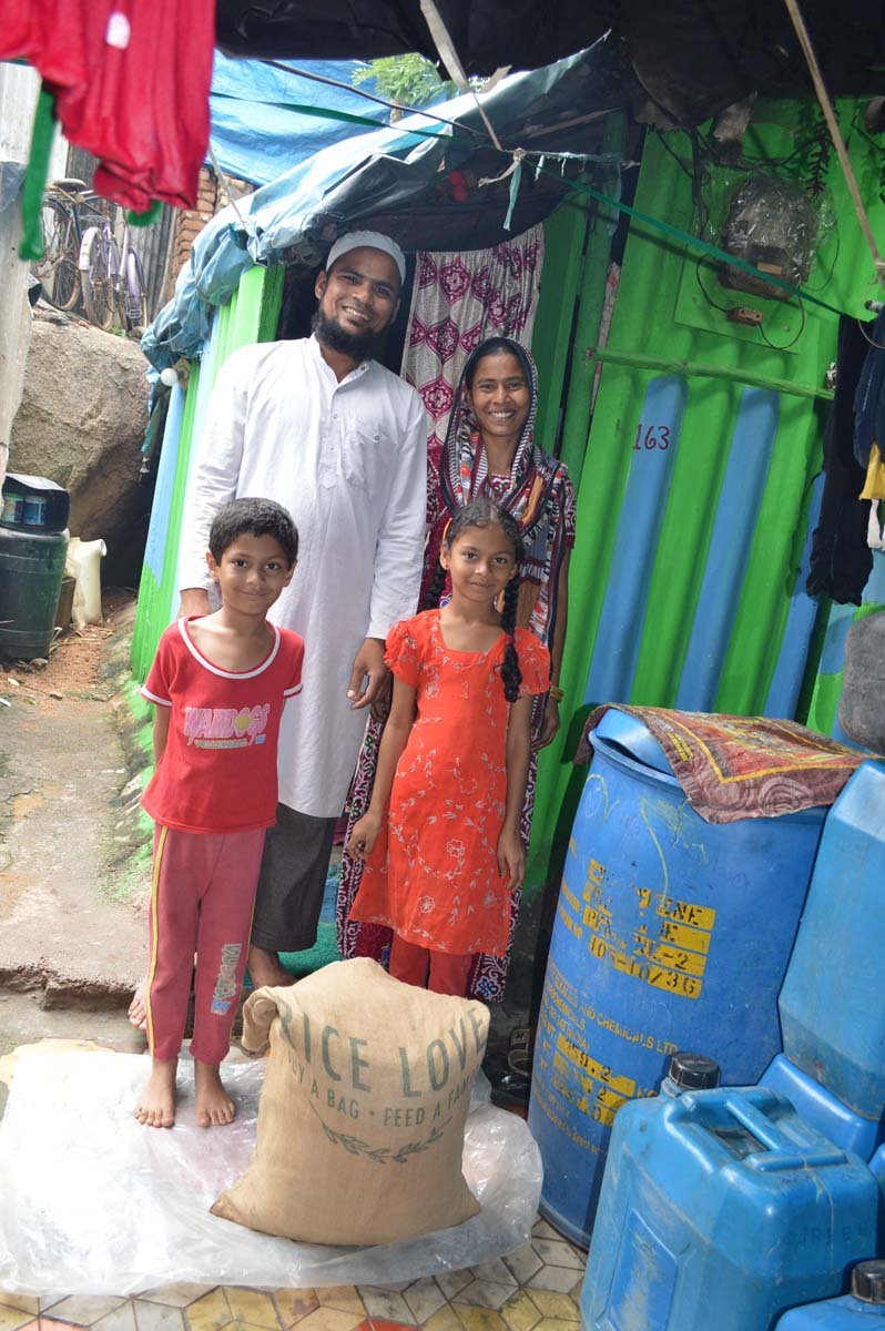 Shaik Khasim Vali Family #328 - Rice Love