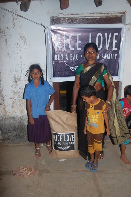 Shakuntala Maddala Family #1783 - Rice Love