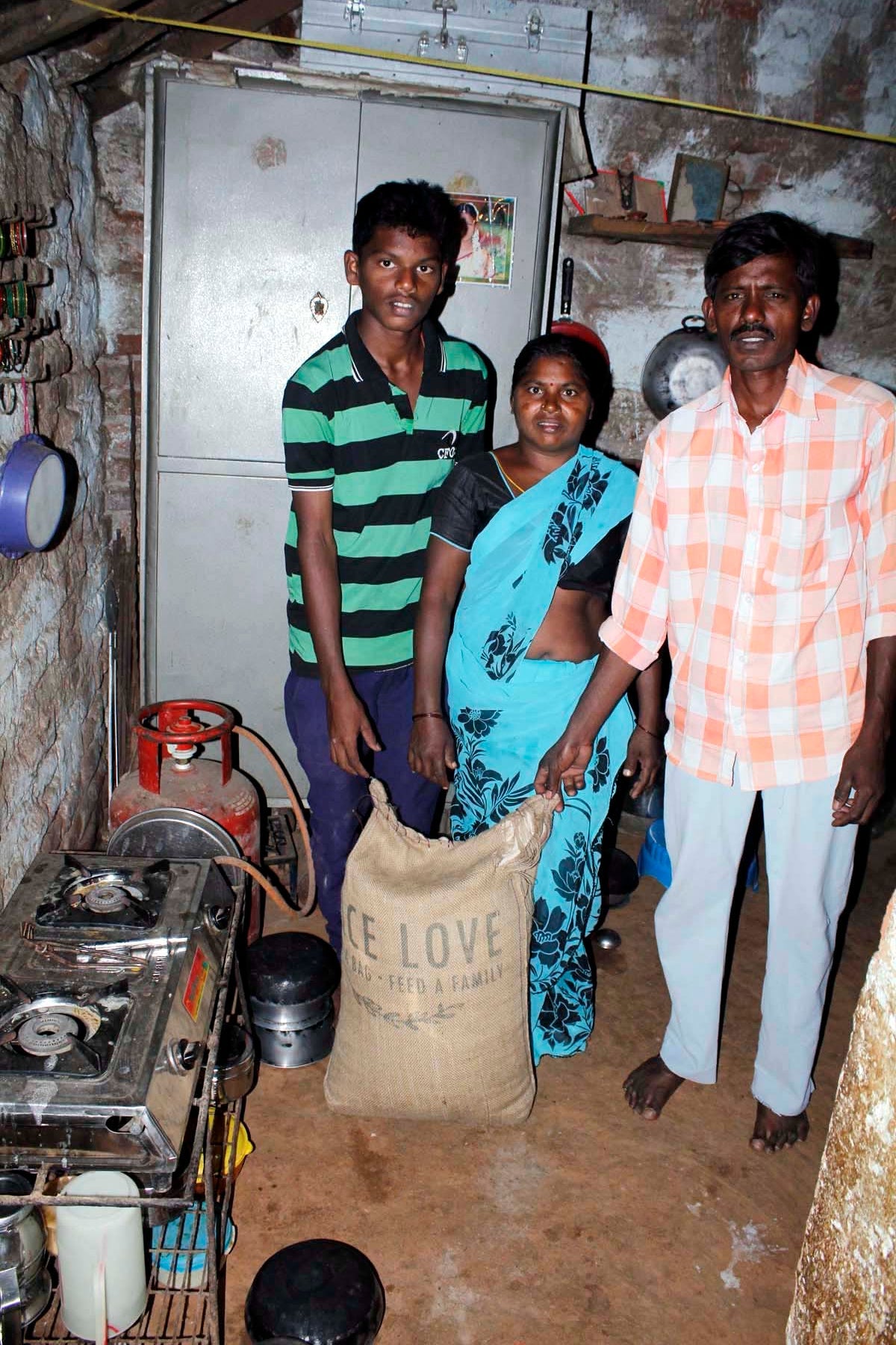 Shankar Alle Family #541 - Rice Love