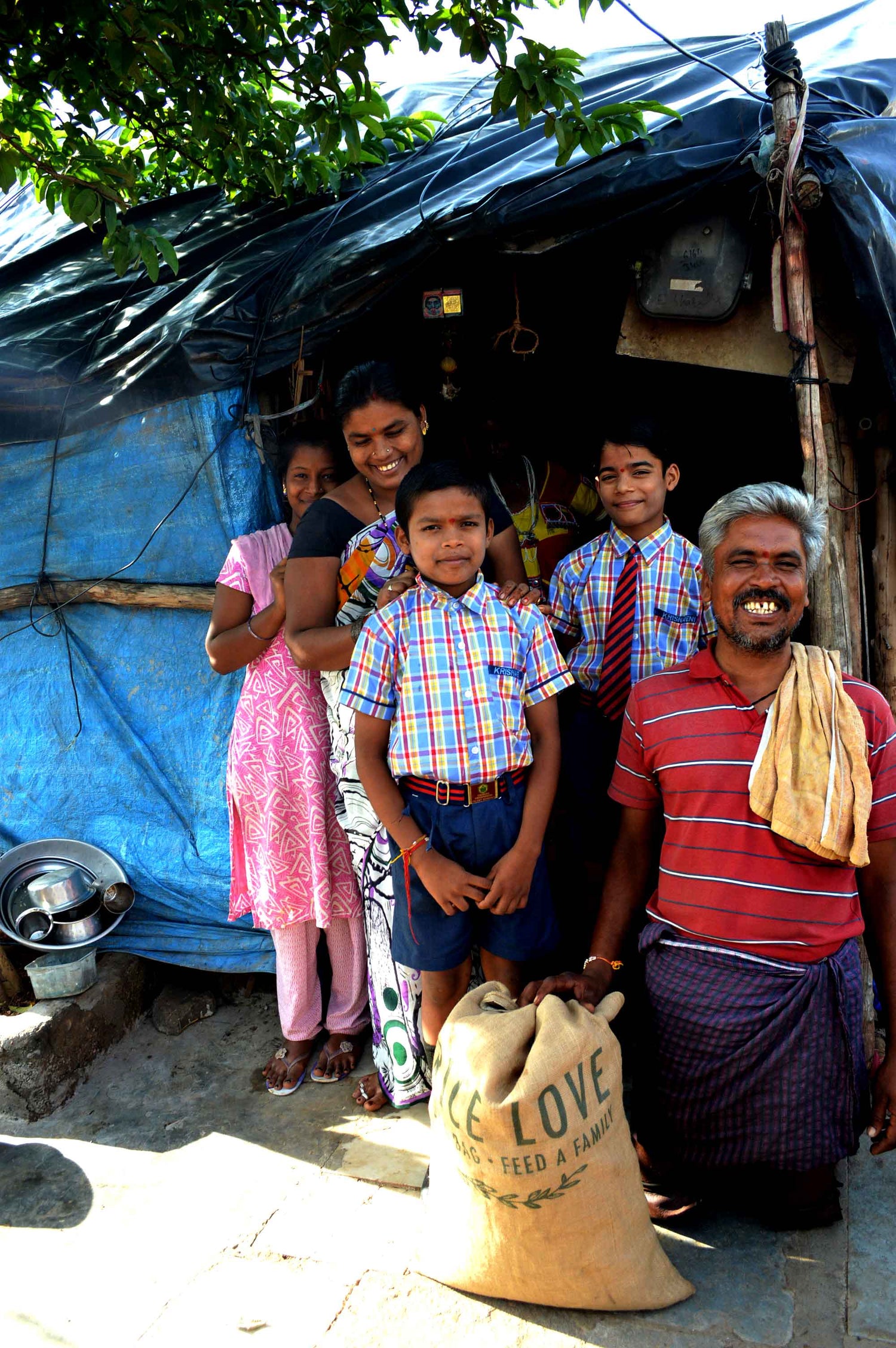 Shankar Ishlavath Family #252 - Rice Love