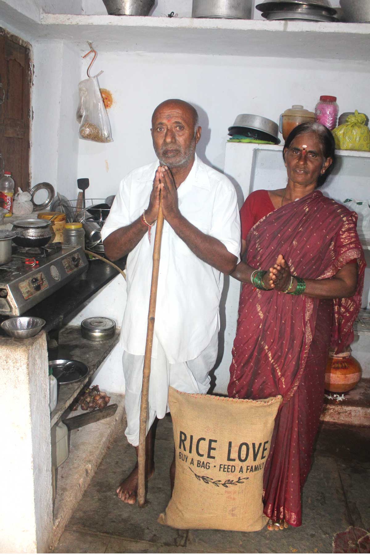 Shankaraiah Erabelli Family #2050 - Rice Love