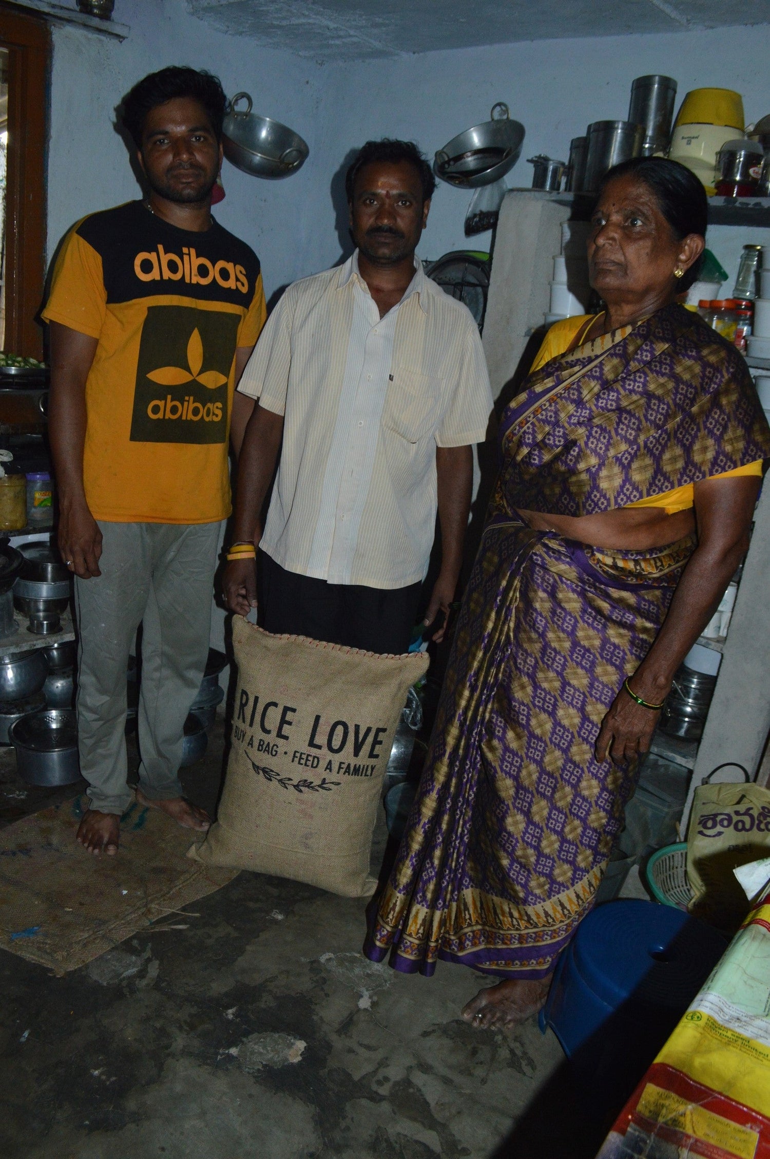 Shankarapuram Padma Family #942 - Rice Love