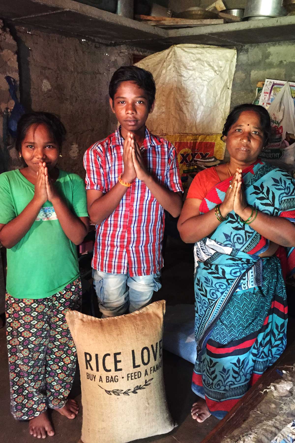 Shantha Mondeddula Family #1982 - Rice Love