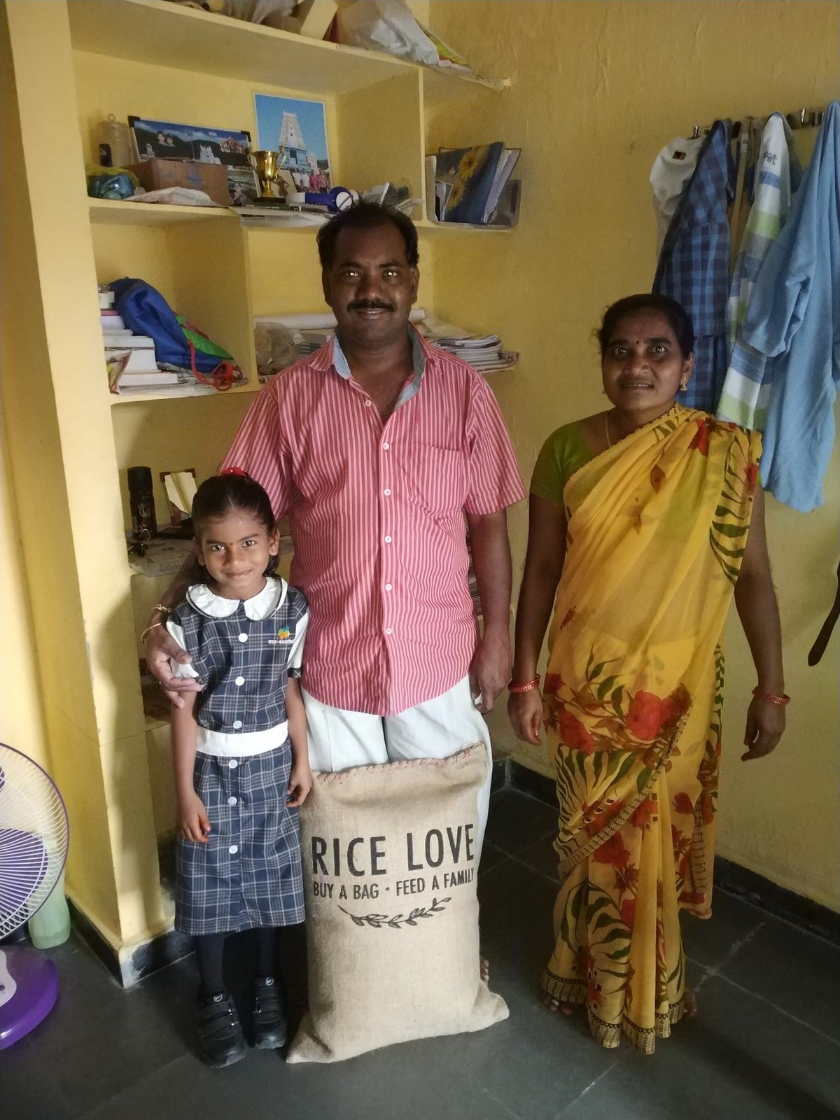 Shanthaiah Thyli Family #1441 - Rice Love