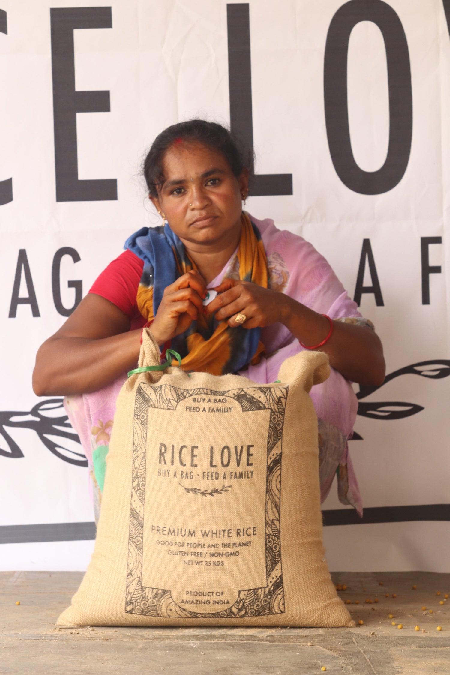 Sharada Mantha Family #2555 - Rice Love