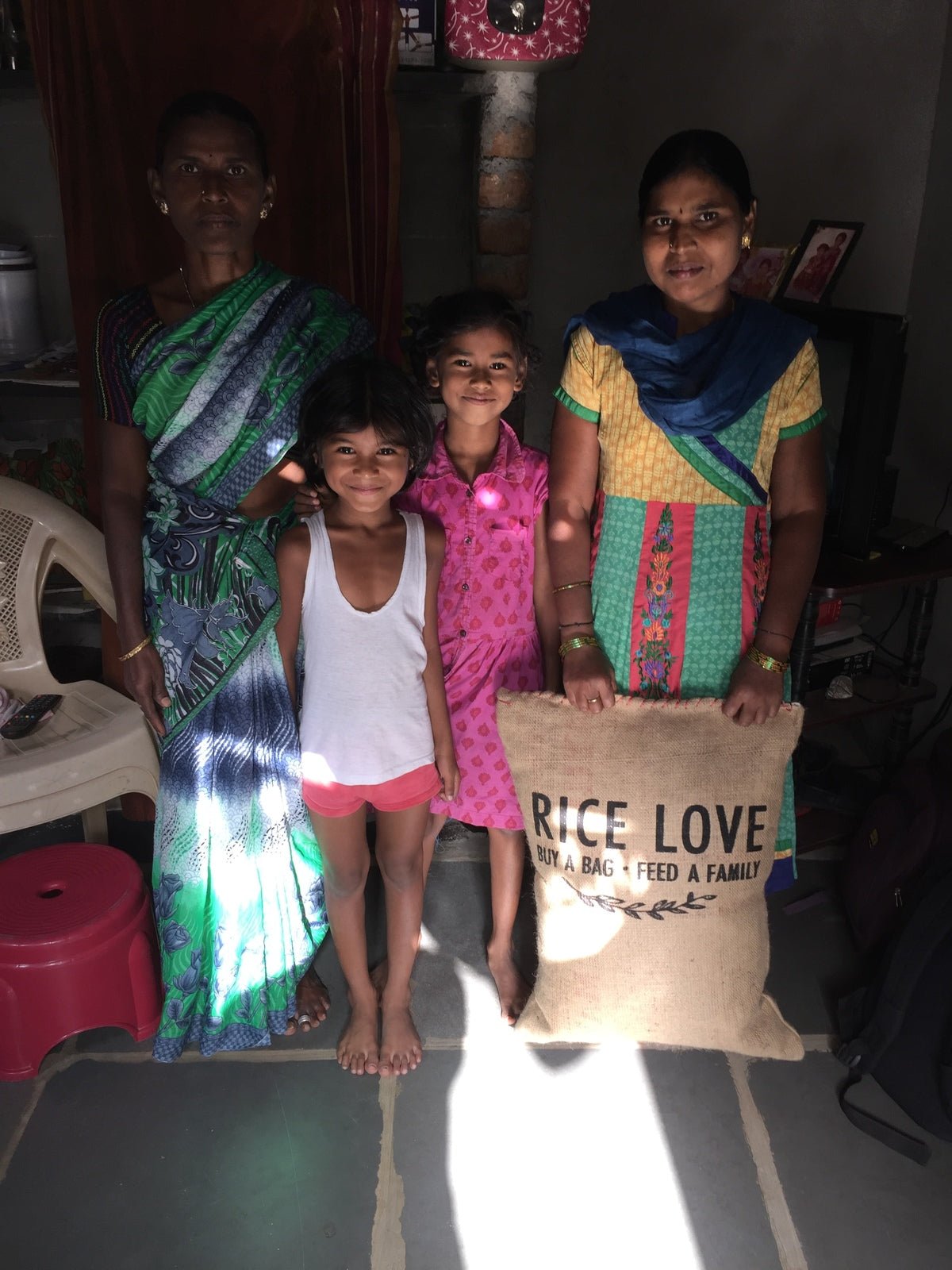 Sharadha Lokadas Family #1178 - Rice Love
