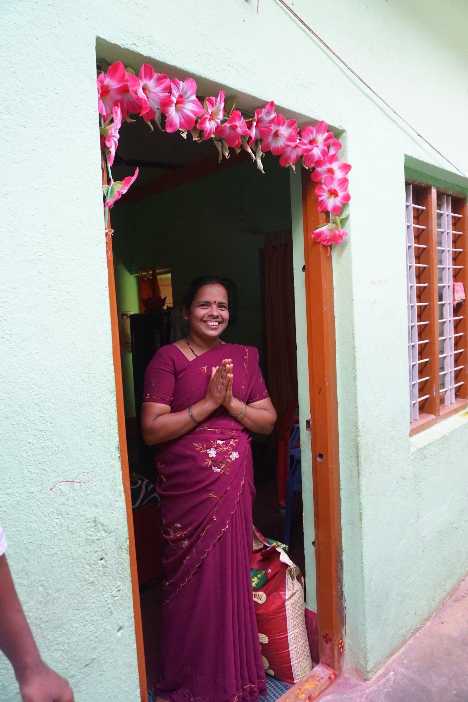 Sheelabai & Nagaraju Family #00175 - Rice Love