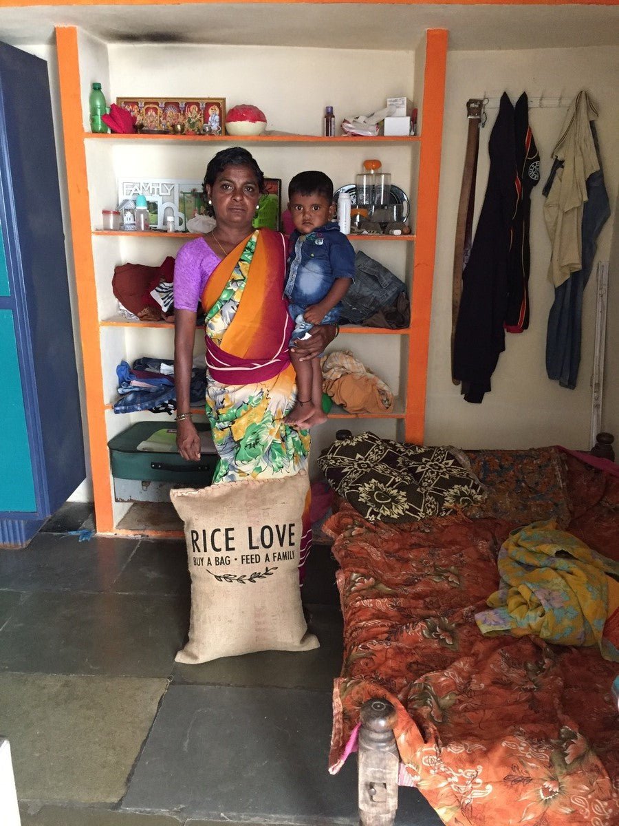 Shivarathri Bhagyamma Family #1197 - Rice Love