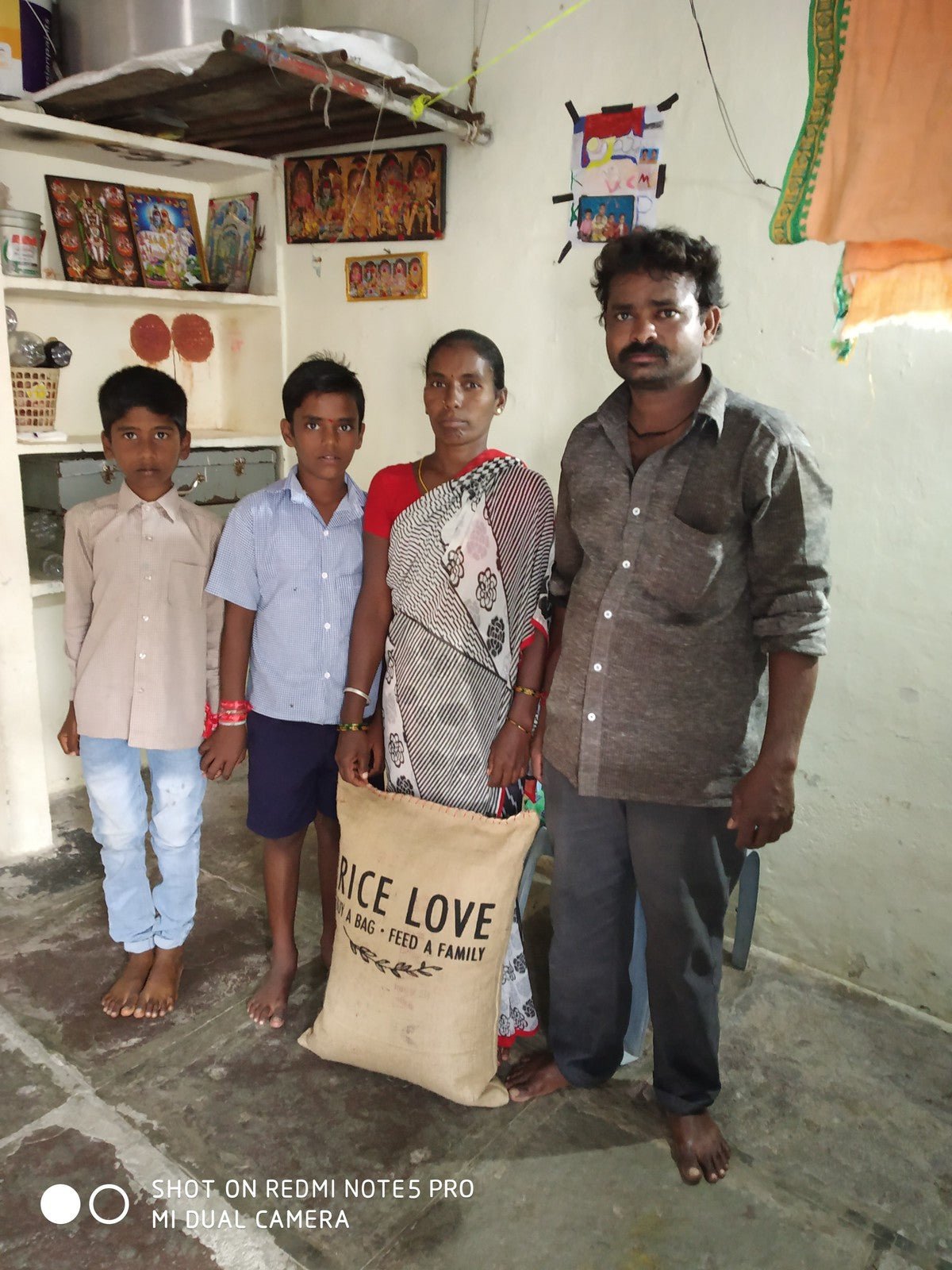 Shivarathri Mallesh Family #1166 - Rice Love