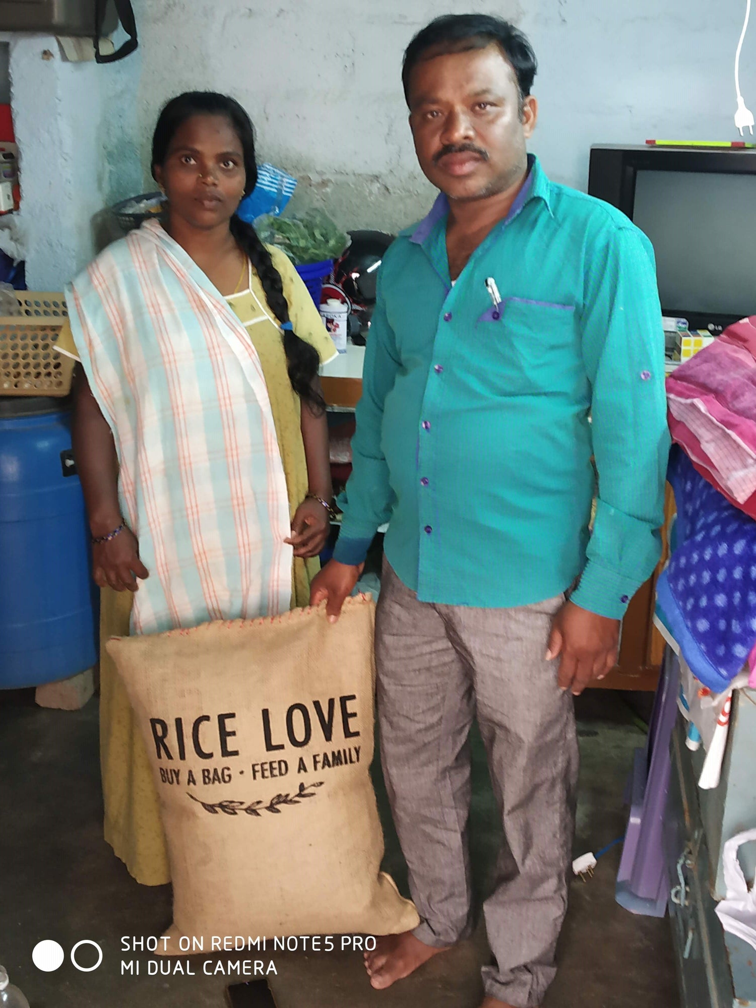 Siripathi Yellaiah Family #915 - Rice Love