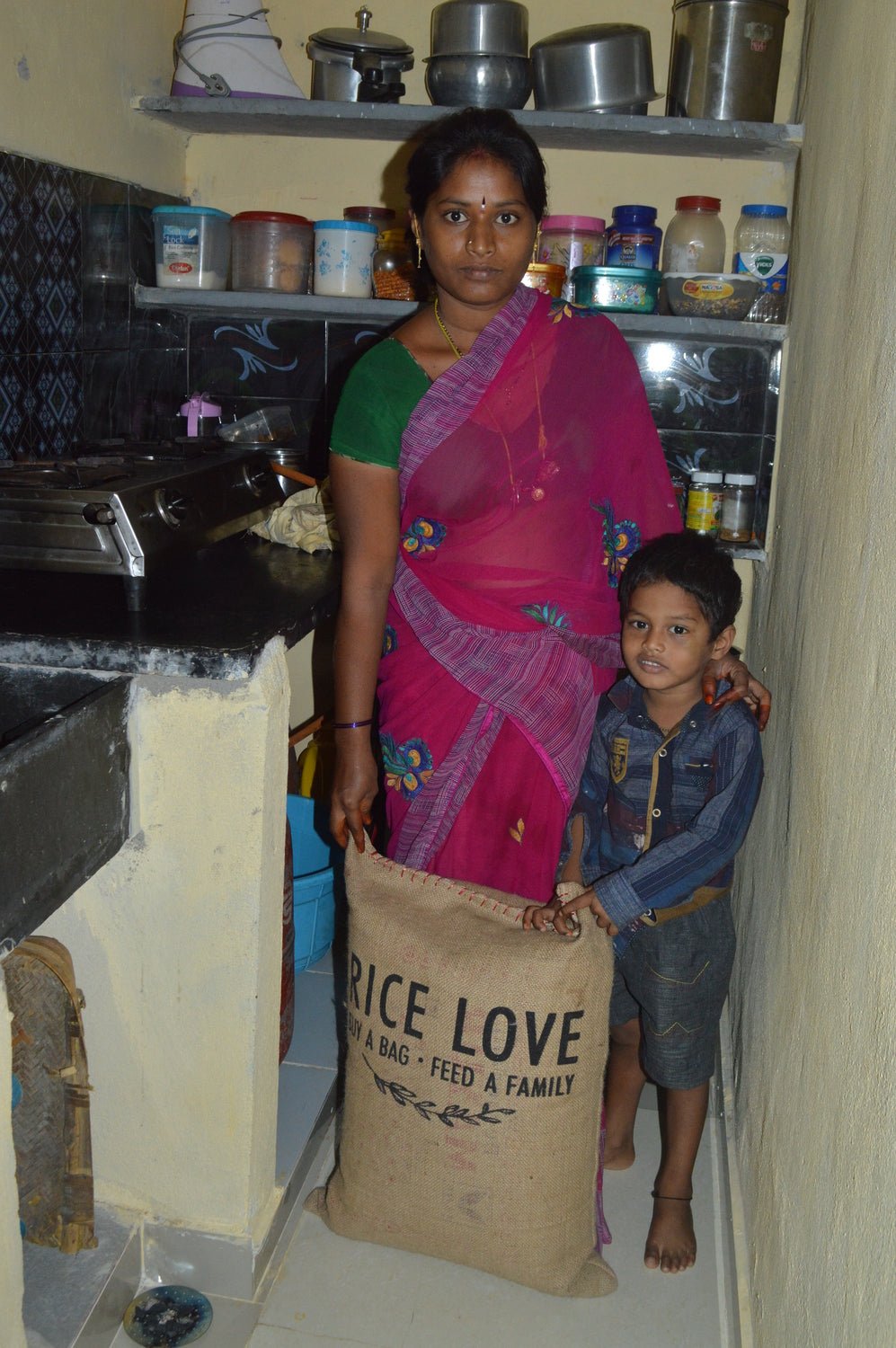 Sirisha Gollu Family #1467 - Rice Love