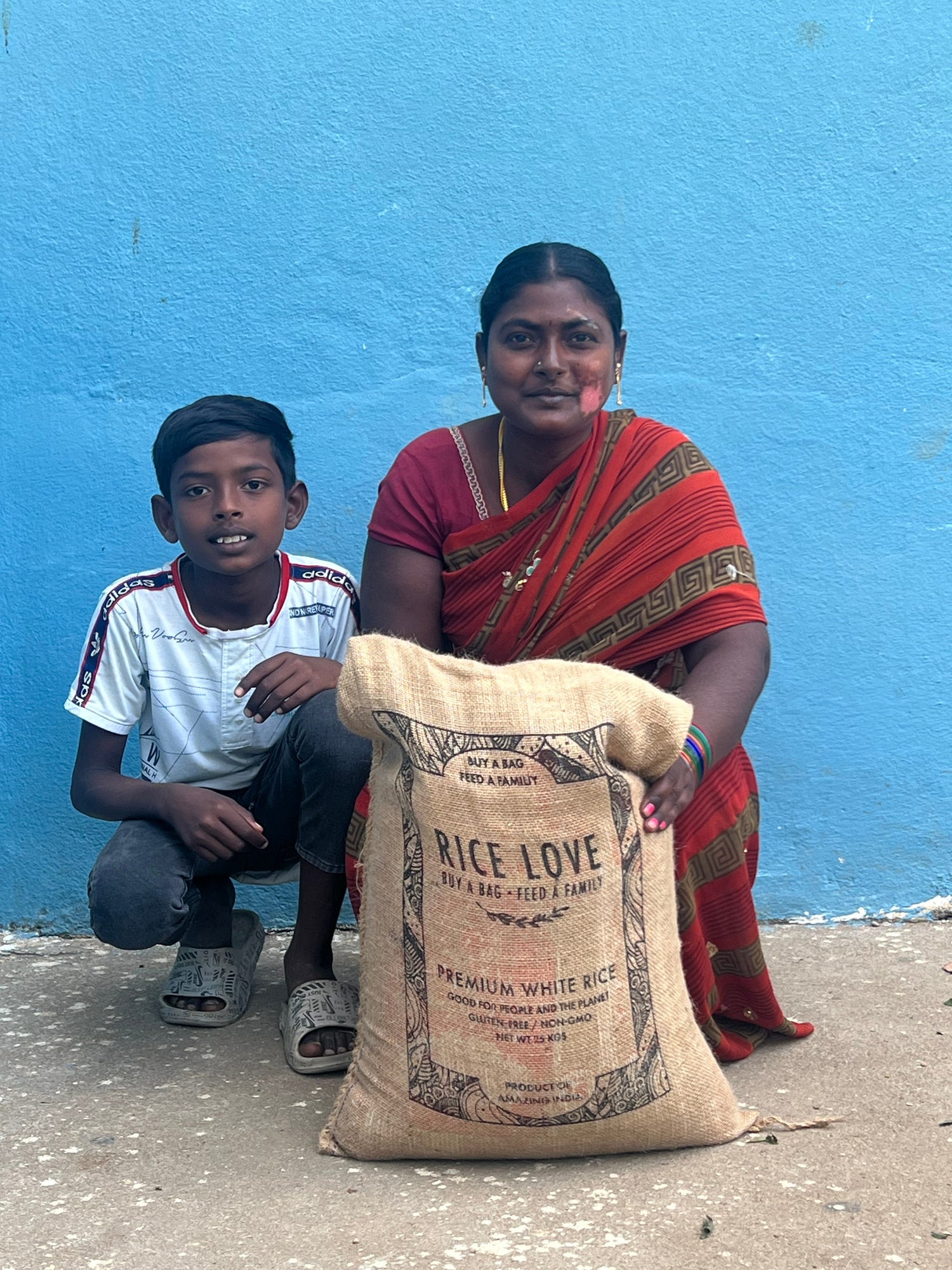 Sirisha Yerra Family #3317 - Rice Love