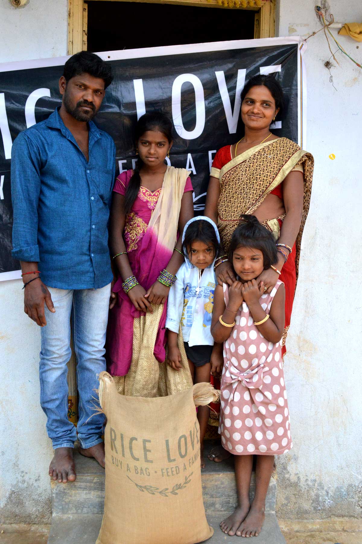 Somaiah Gadari Family #642 - Rice Love