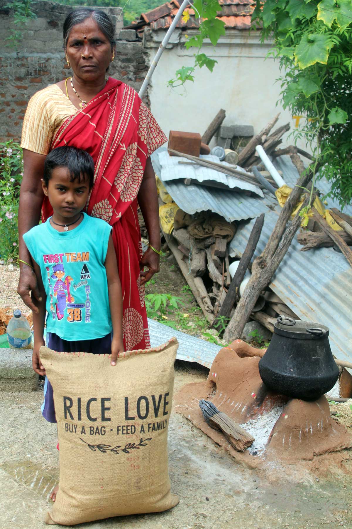 Sravanthi Bogni Family #2064 - Rice Love