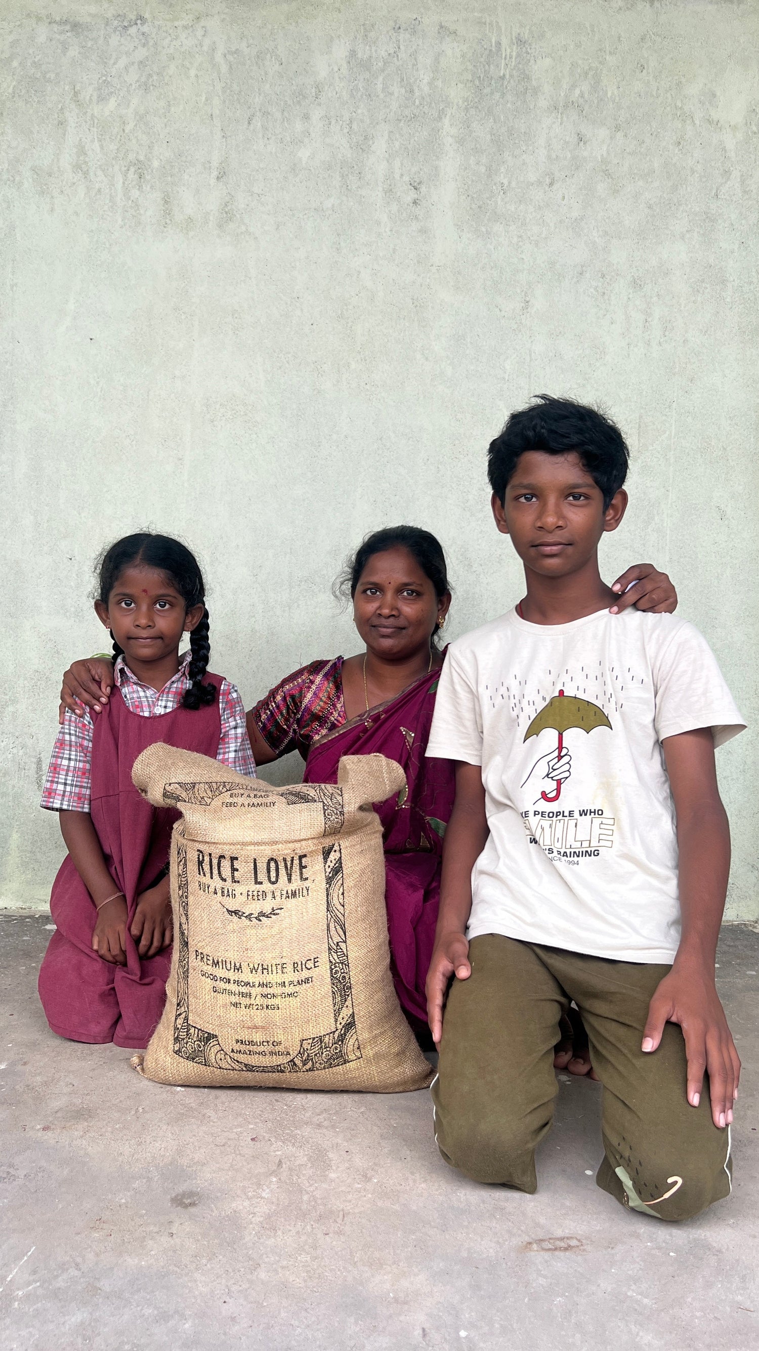 Sreelatha Mokanapally Family #3071 - Rice Love
