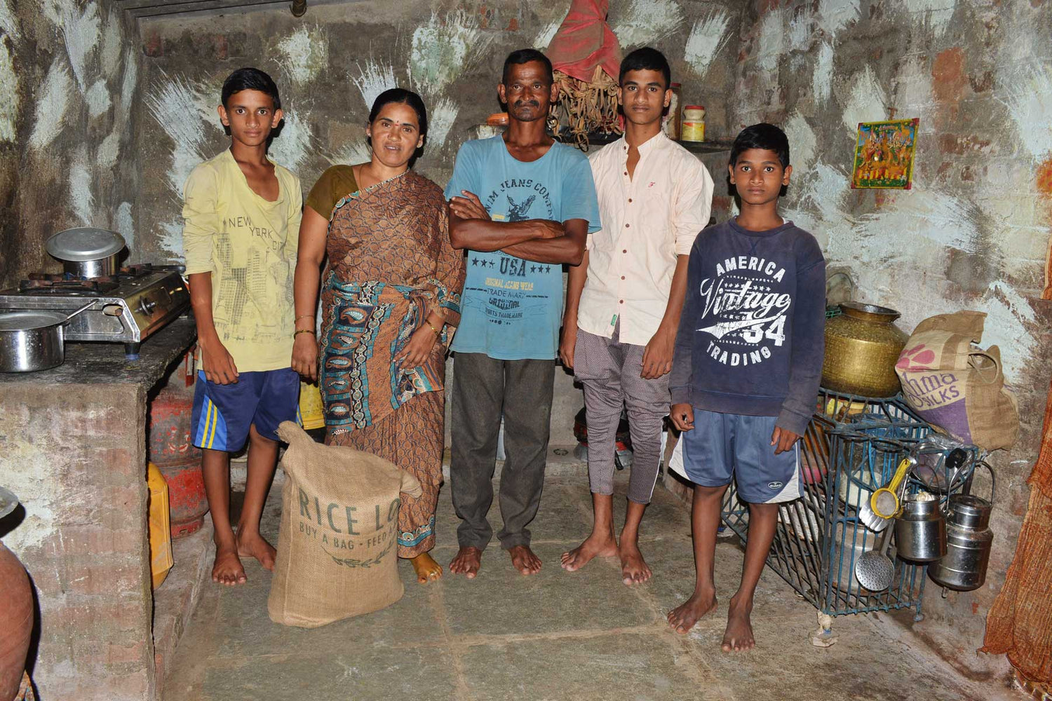 Sri Ramulu Pettam Family #406 - Rice Love