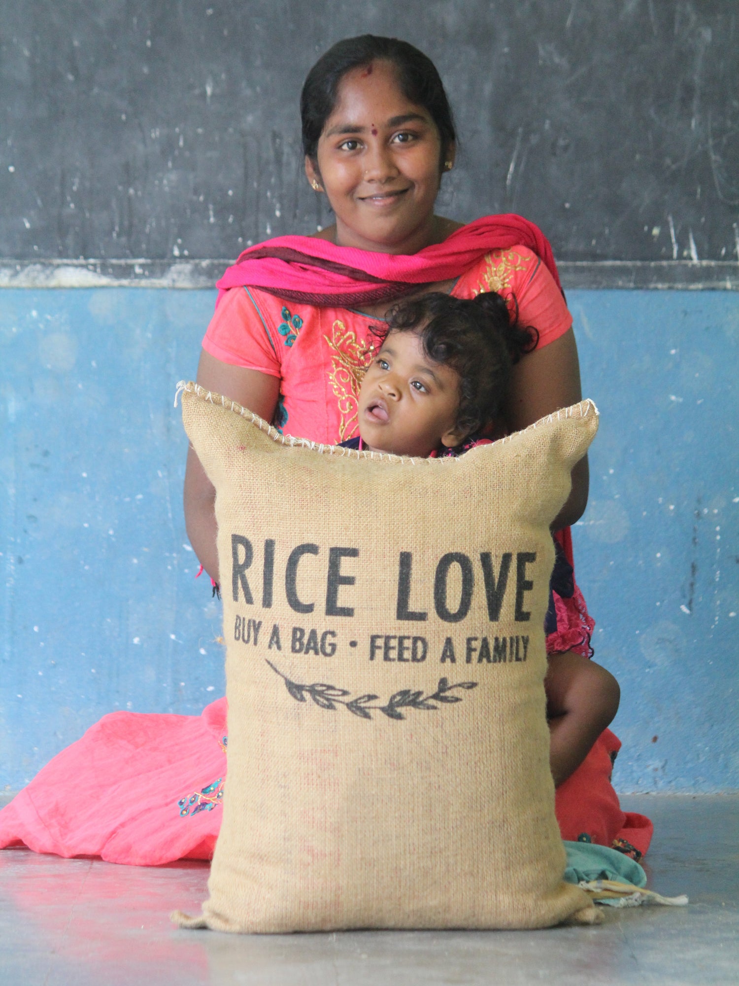 Srija Ravula Family #2477 - Rice Love