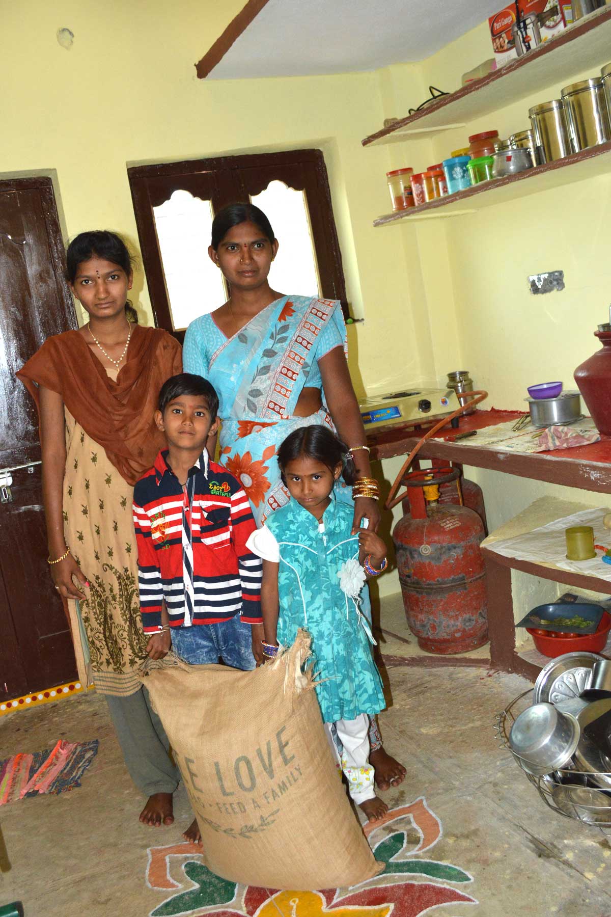 Srilatha Lingala Family #691 - Rice Love