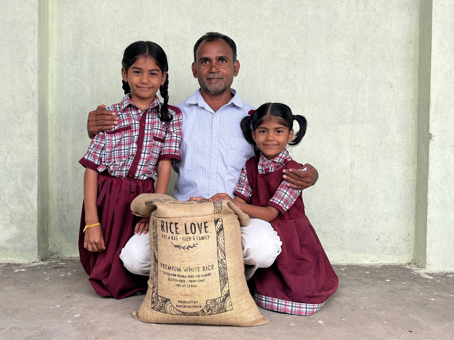 Srinivas Bouthu Family #3095 - Rice Love