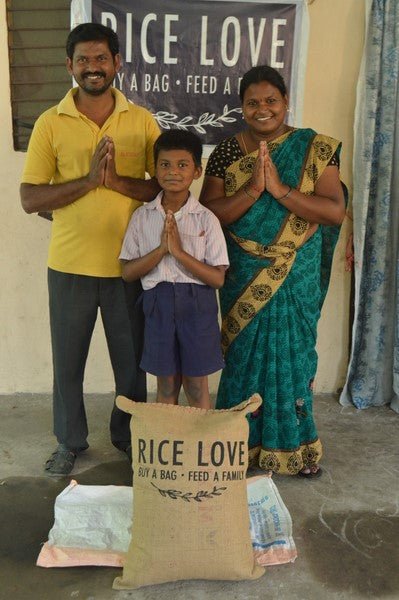 Srinivas Ellampalem Family #1870 - Rice Love