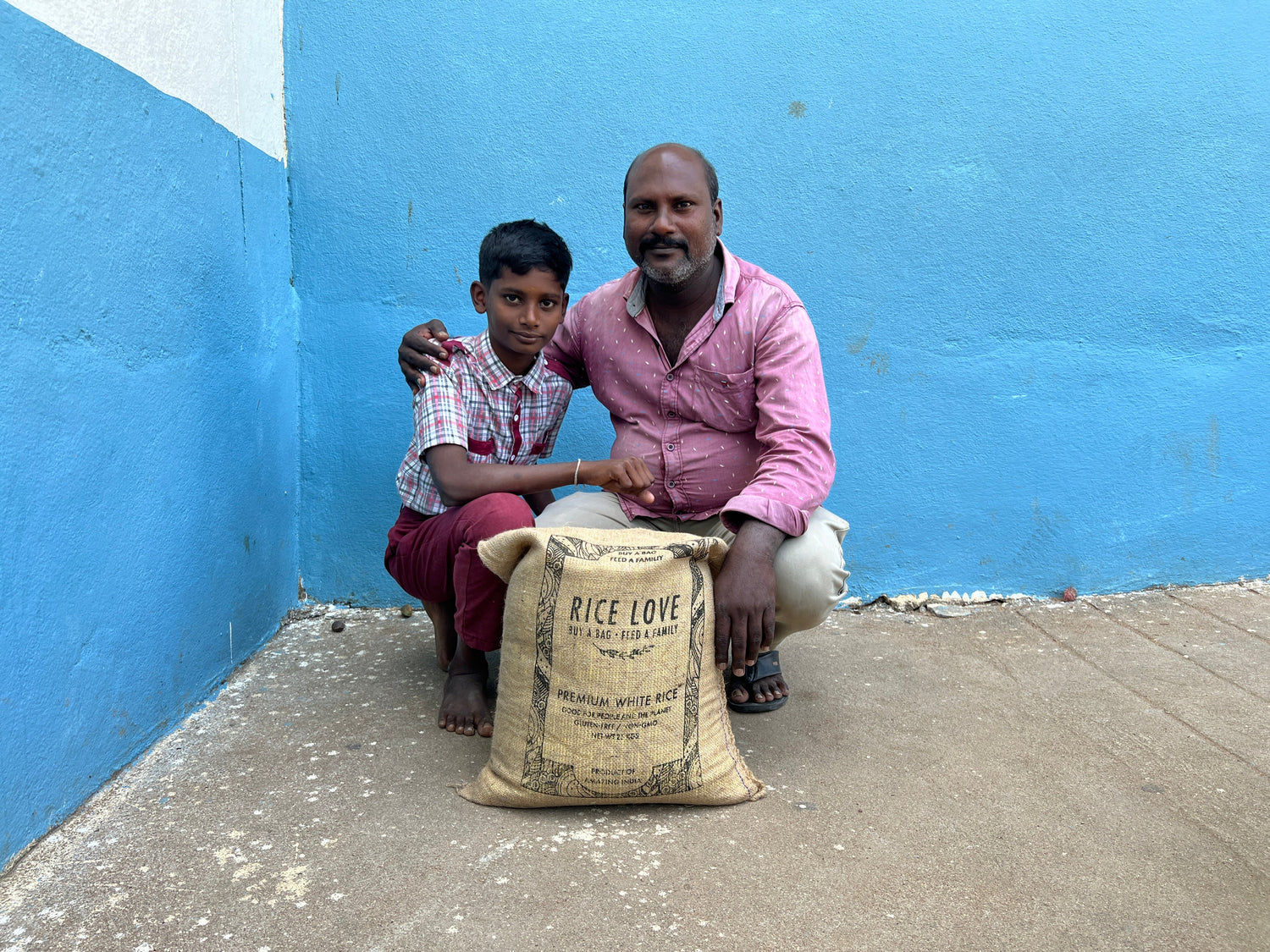 Srinivas Gaja Family #3208 - Rice Love